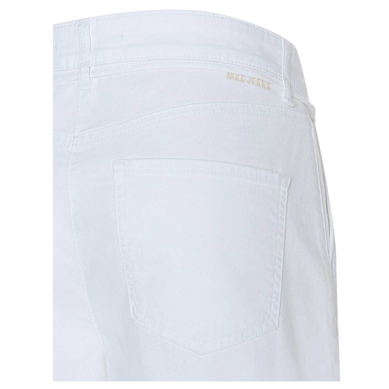 MAC Wendy Jeans Bermuda white denim