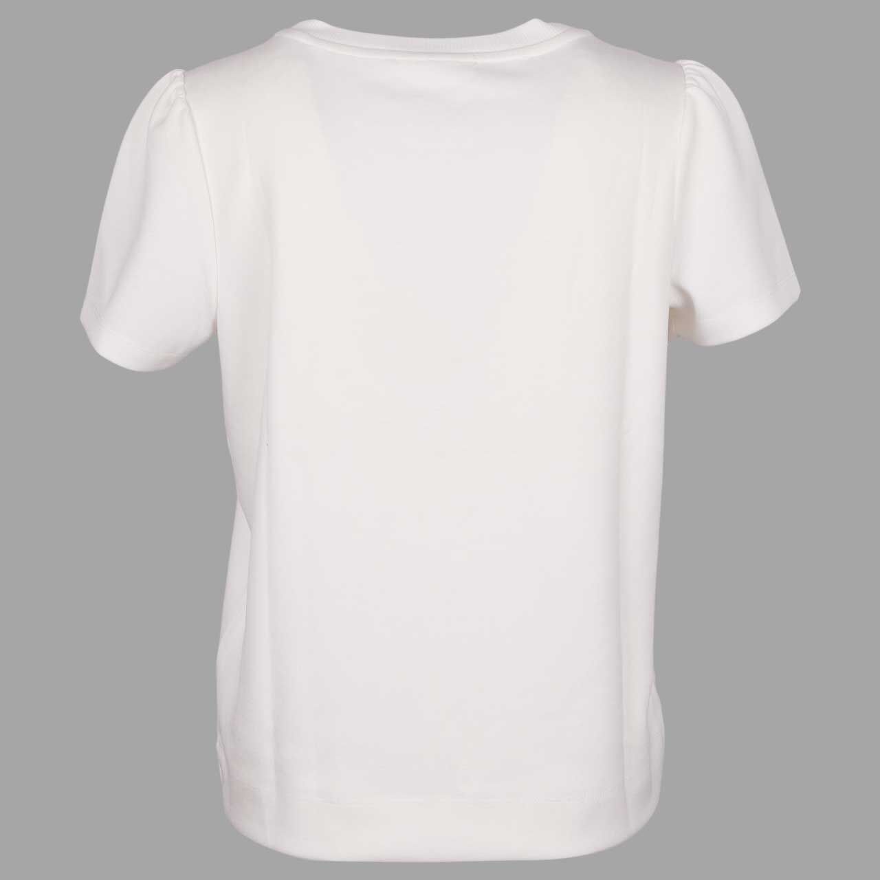 Damen T-Shirt Puff Sleeves von Street One Studio in Cremeweiß, Rückansicht