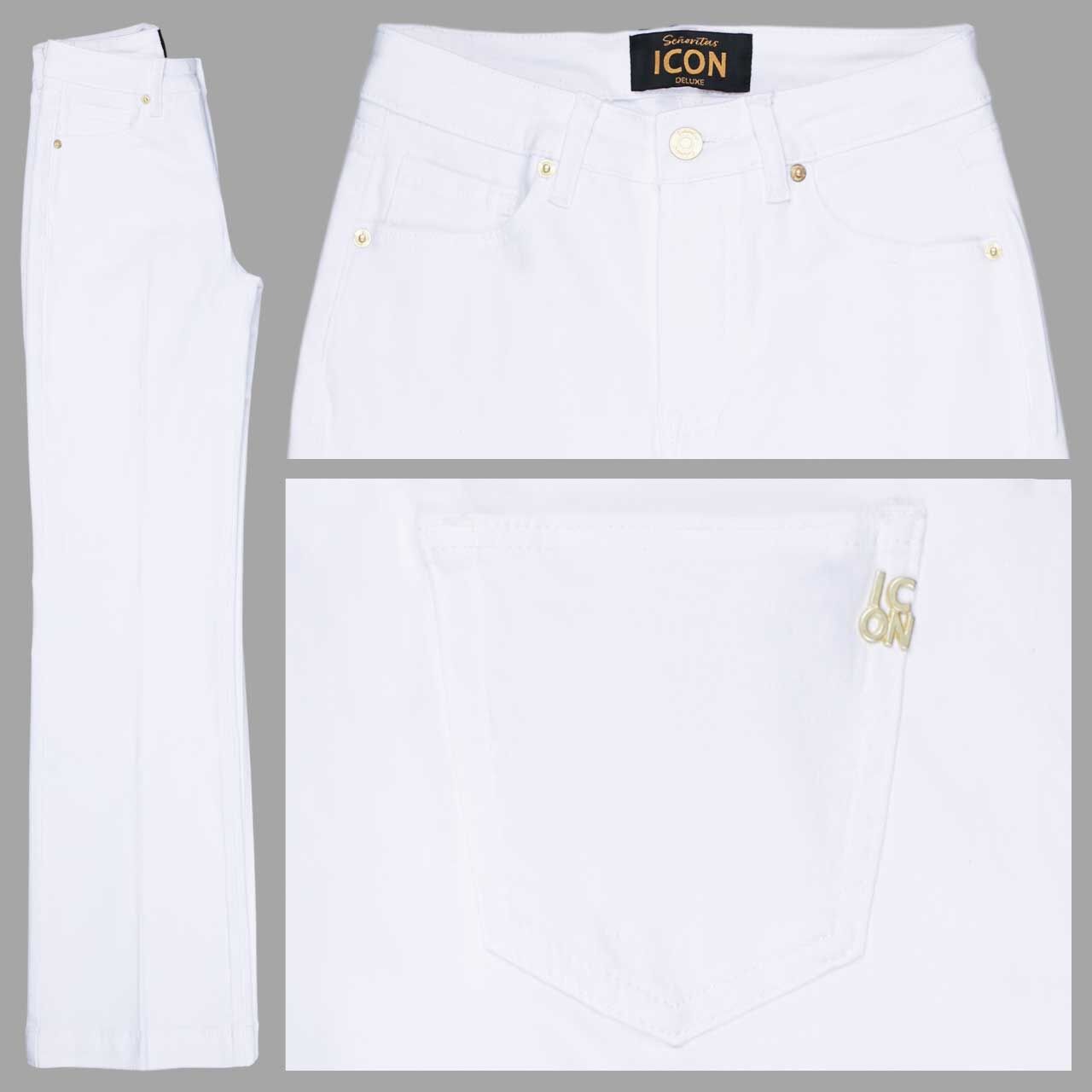 Senoritas ICON Rainbow Jeans white