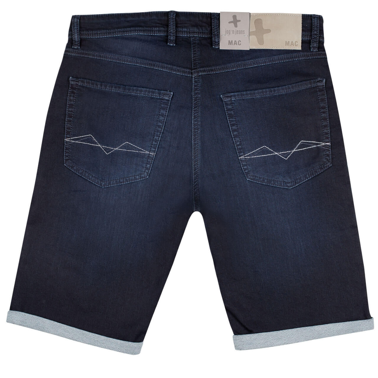 mac-bermuda-jogn-darkblue-h726-hintenhz20XCnQFtzzh MAC Jeans Jogn Bermuda für Herren in Dunkelblau angewaschen, FarbNr.: H726