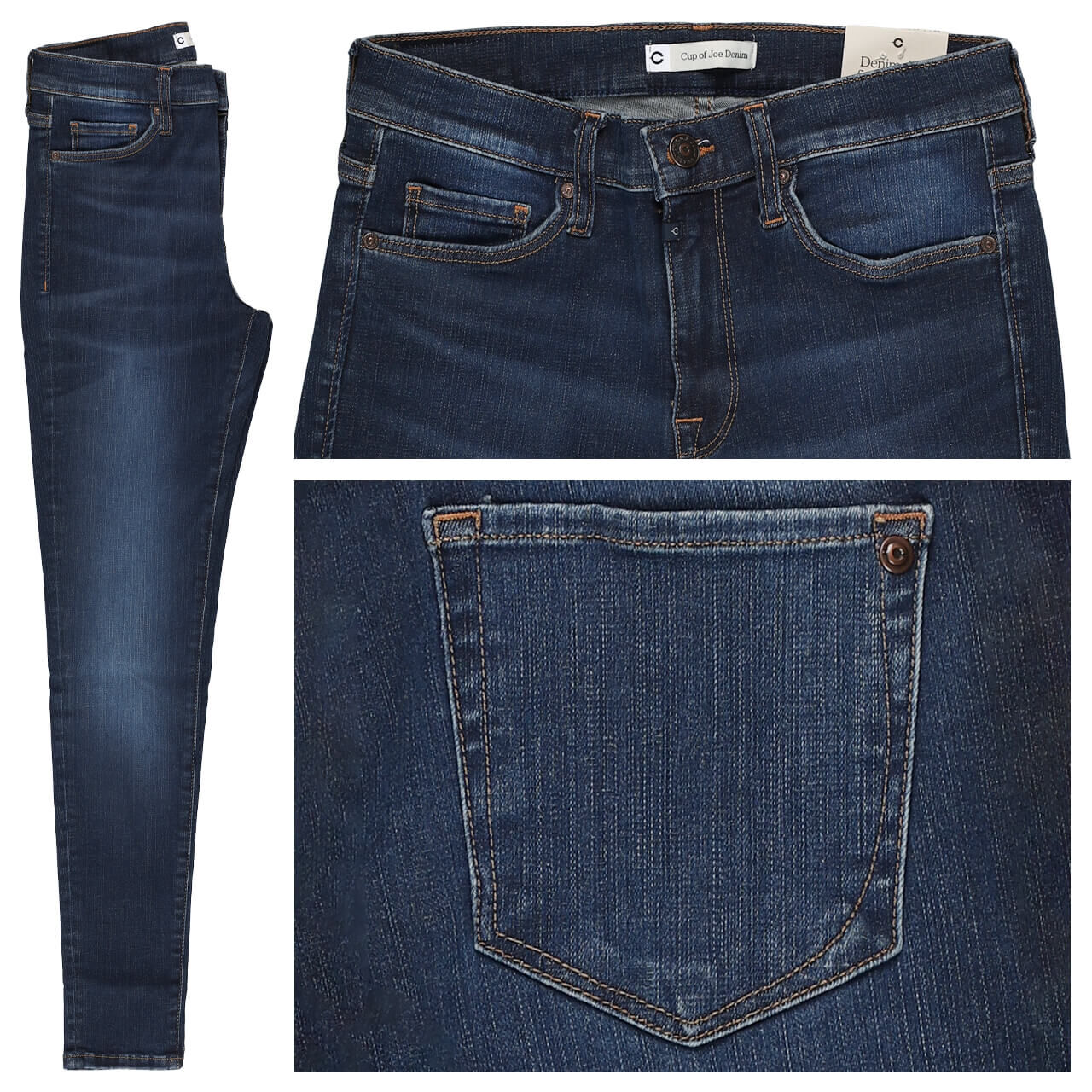 Cup of Joe Sophia Jeans dark blue vintage