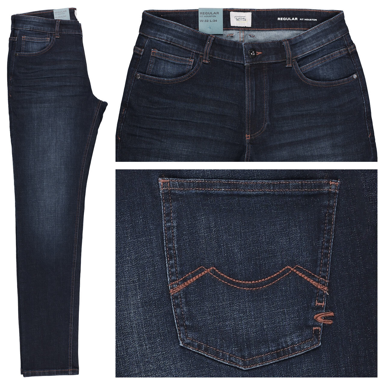 Camel active Houston Jeans night blue Camel active Houston Jeans night blue