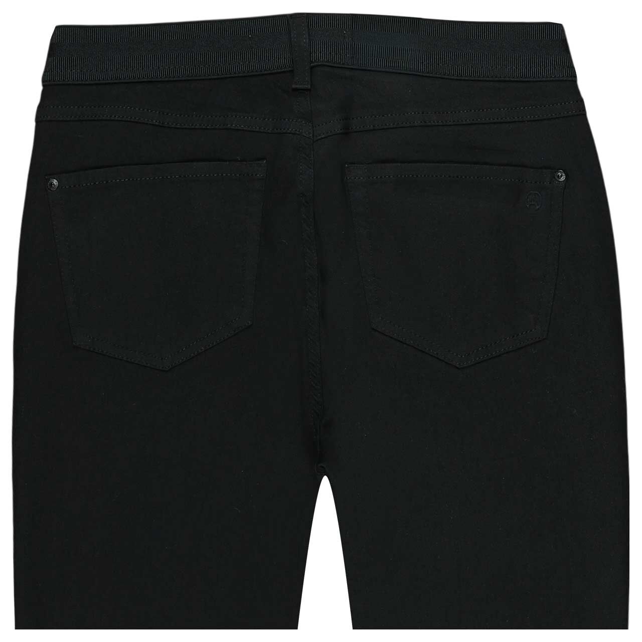 Stretch Damenjeans One Size von Angels in Schwarz, detaillierte Rückansicht
