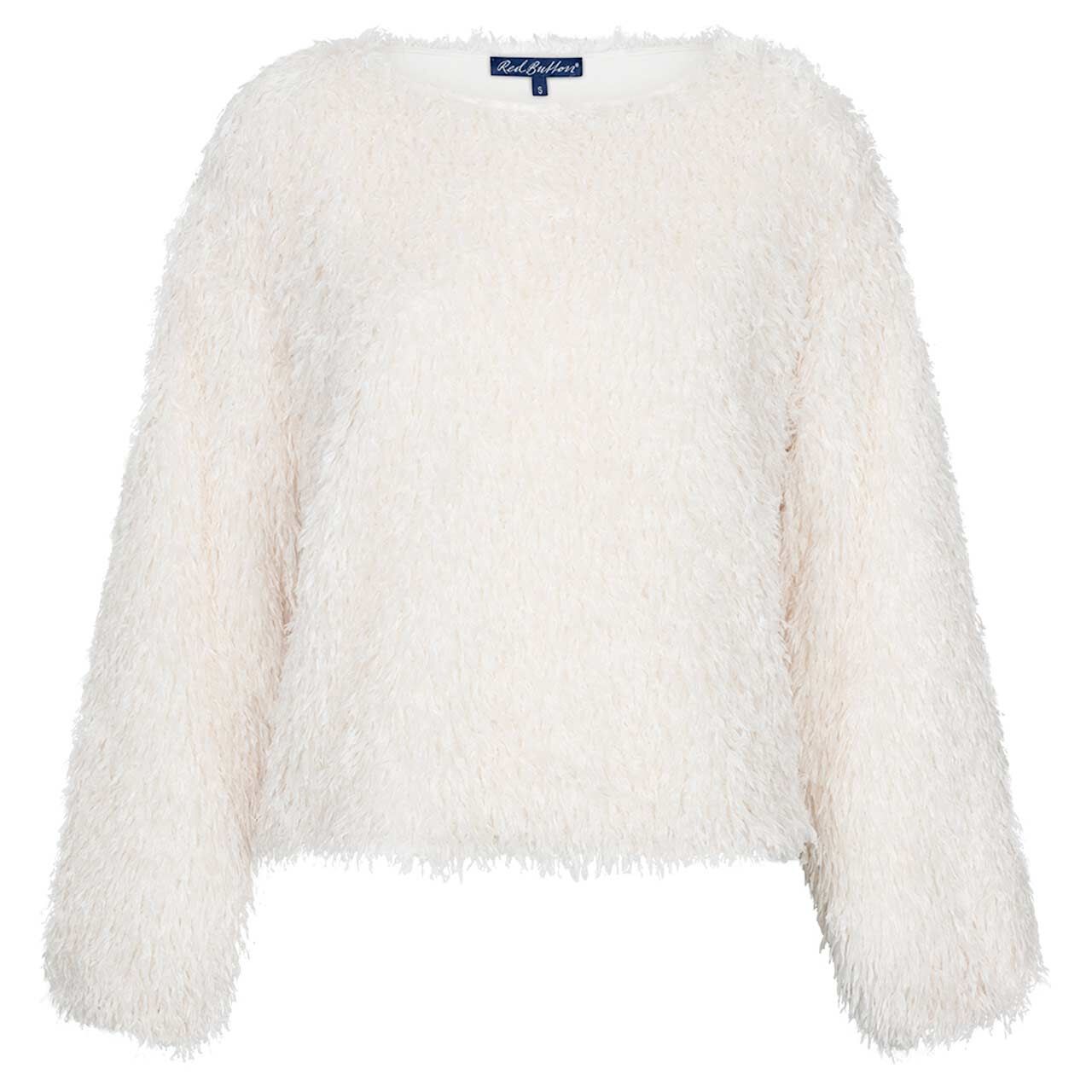 Red Button Damen Pullover Fiona Feathers ecru
