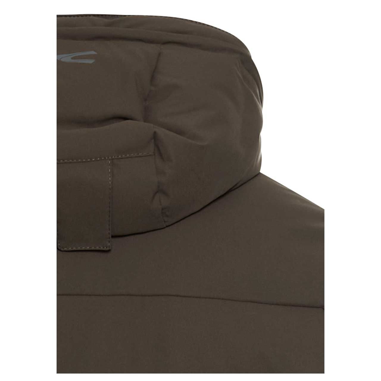 Herren Jacke von Camel active in Dunkelbraun, detaillierte Rückansicht