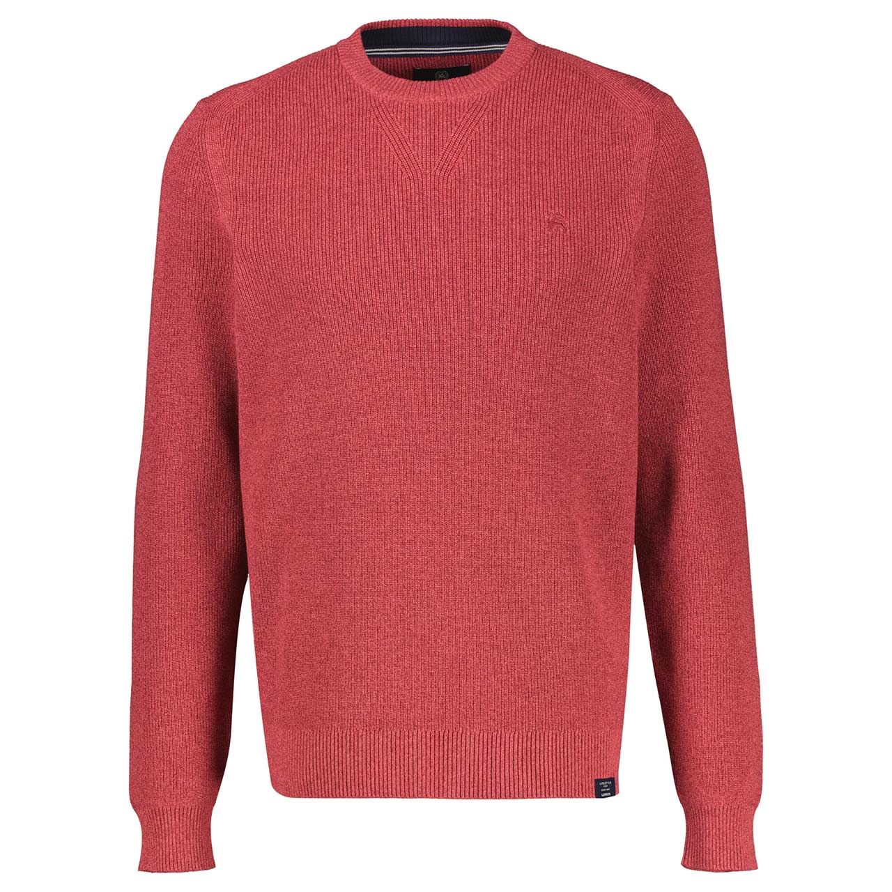 Lerros Herren Pullover muted red knit
