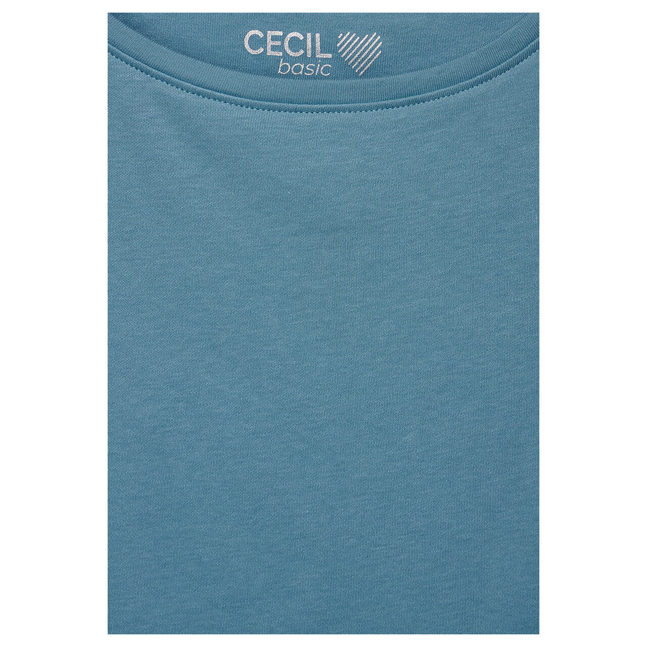 Cecil Basic Boatneck 3/4 Arm Shirt adriatic blue