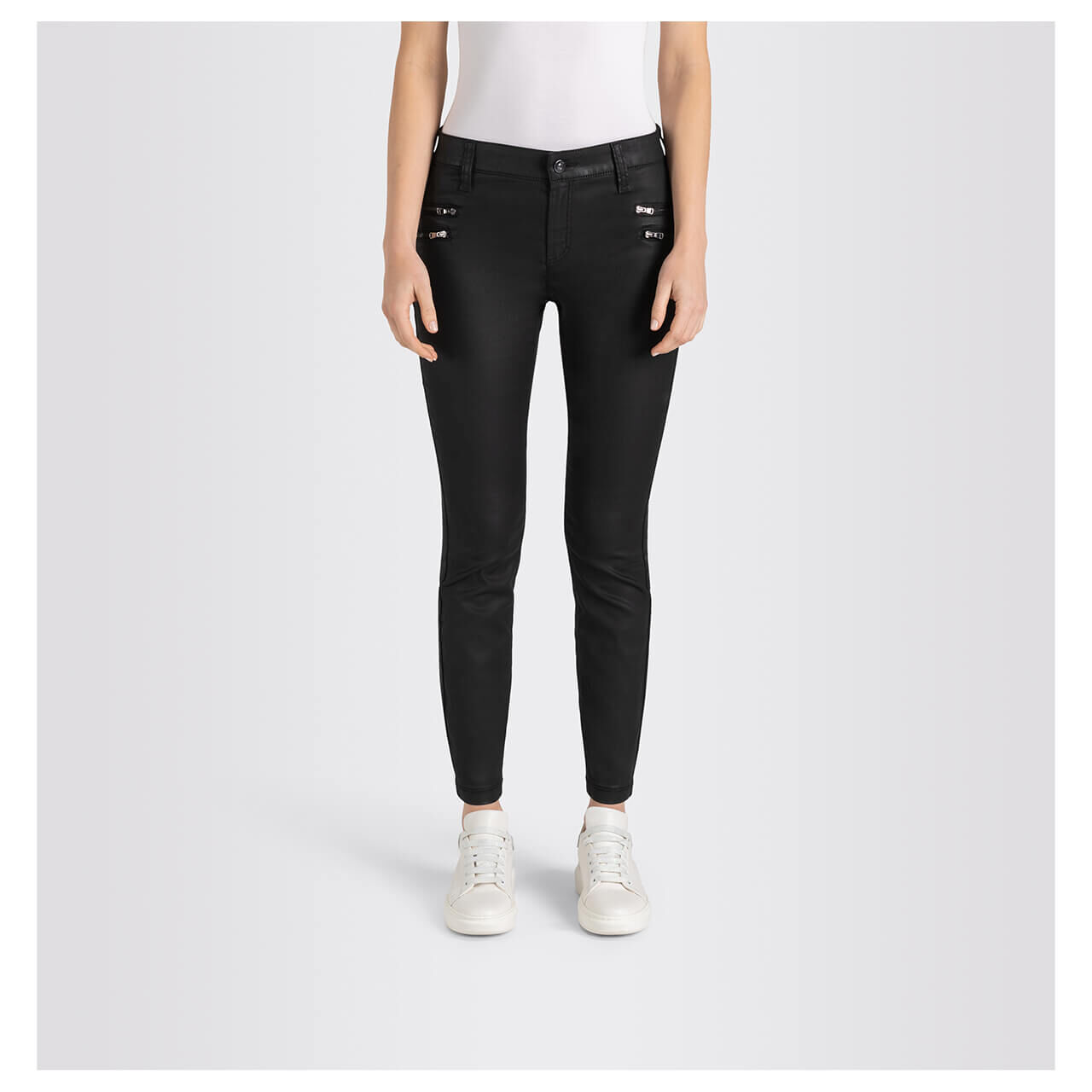MAC Skinny Zip Hose black coated MAC Skinny Zip Hose black coated