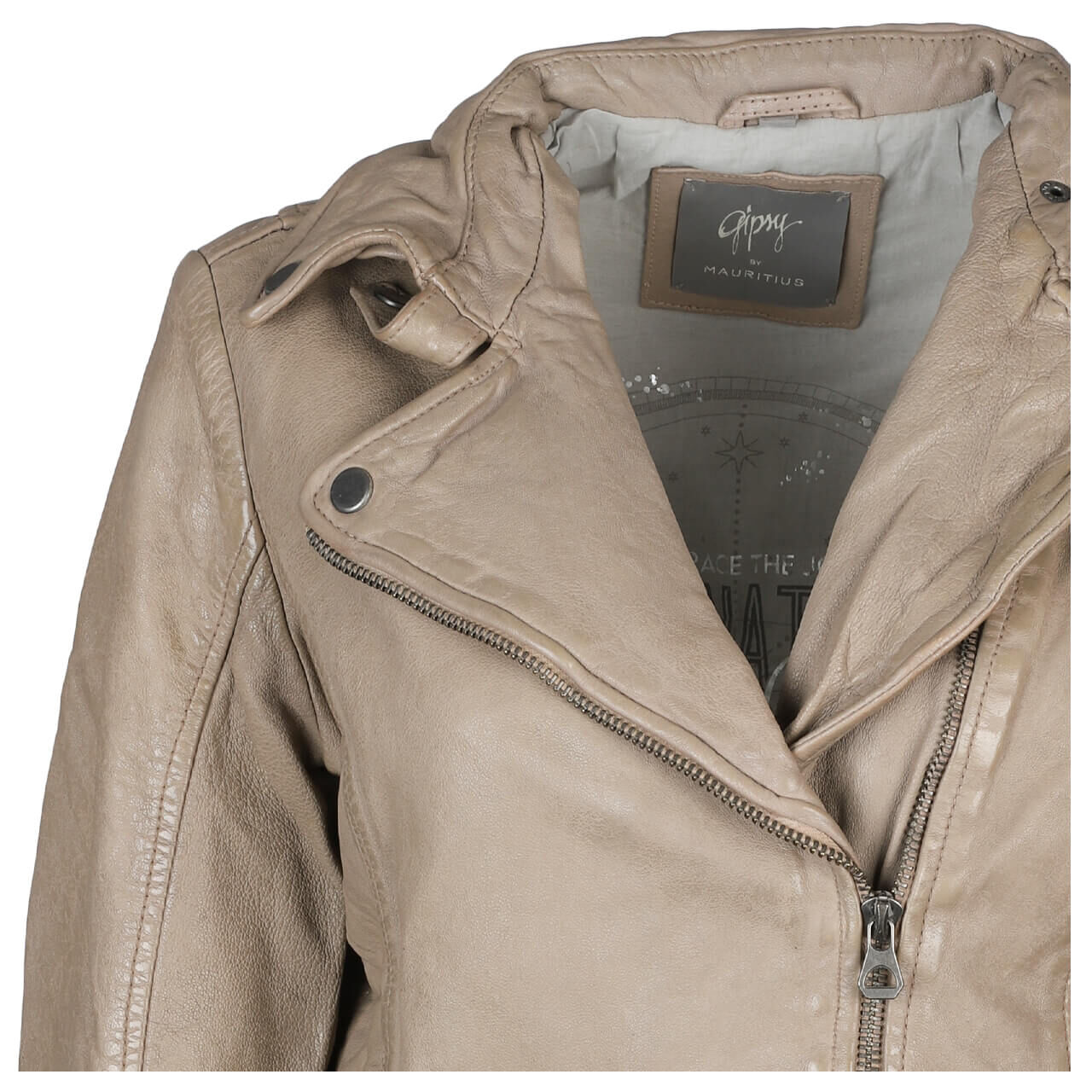 Mauritius Damen Lederjacke Faible cream