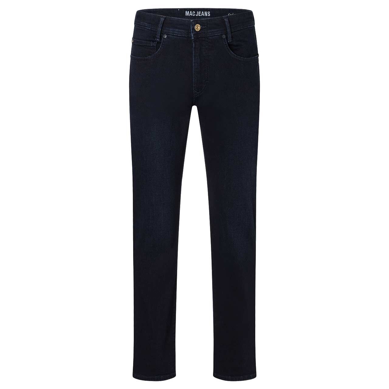 Stretch Herrenjeans Arne von MAC in Dunkelblau, Vorderansicht