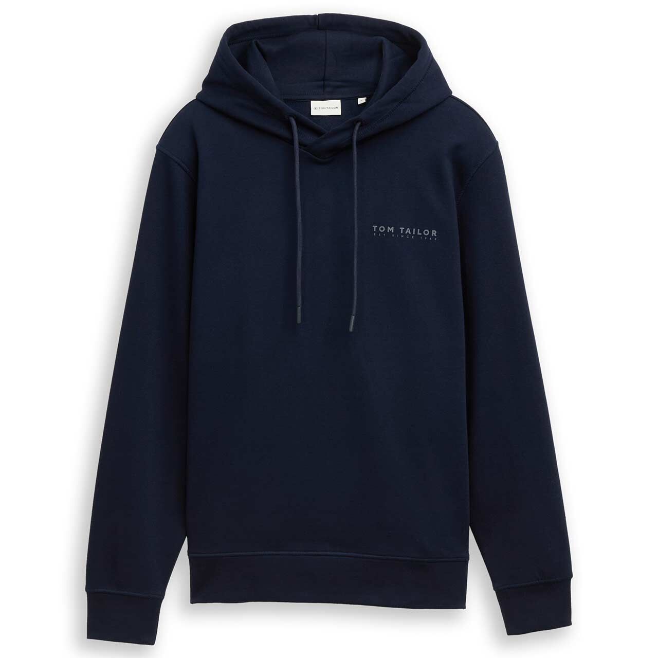 Tom Tailor Herren Hoodie Sweatshirt Basic sky captain blue