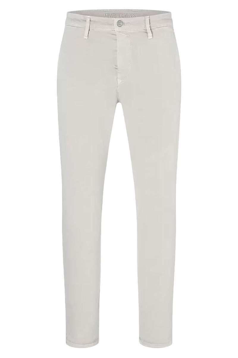Vorderansicht der MAC Flexx Driver Herrenjeans in Grau