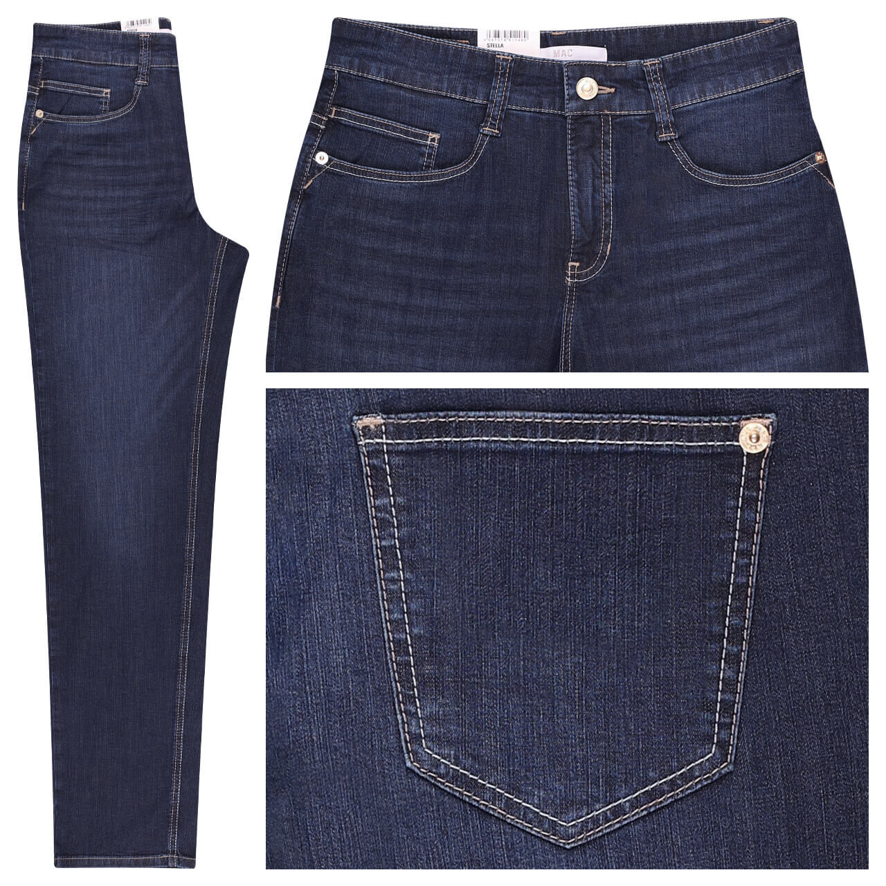 MAC Stella Jeans new basic wash ultra light denim