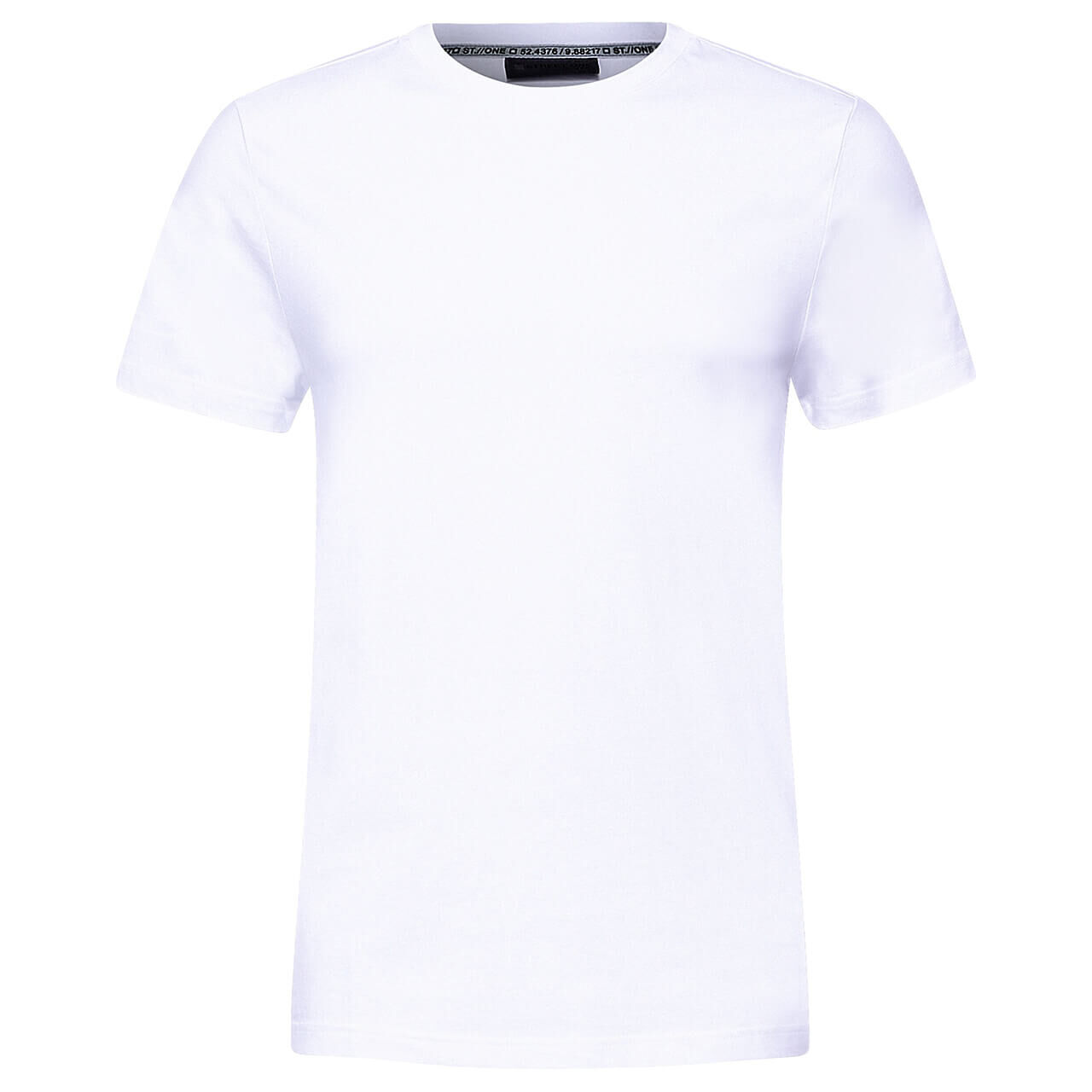 Street One Men Basic Crew Neck T-Shirt white