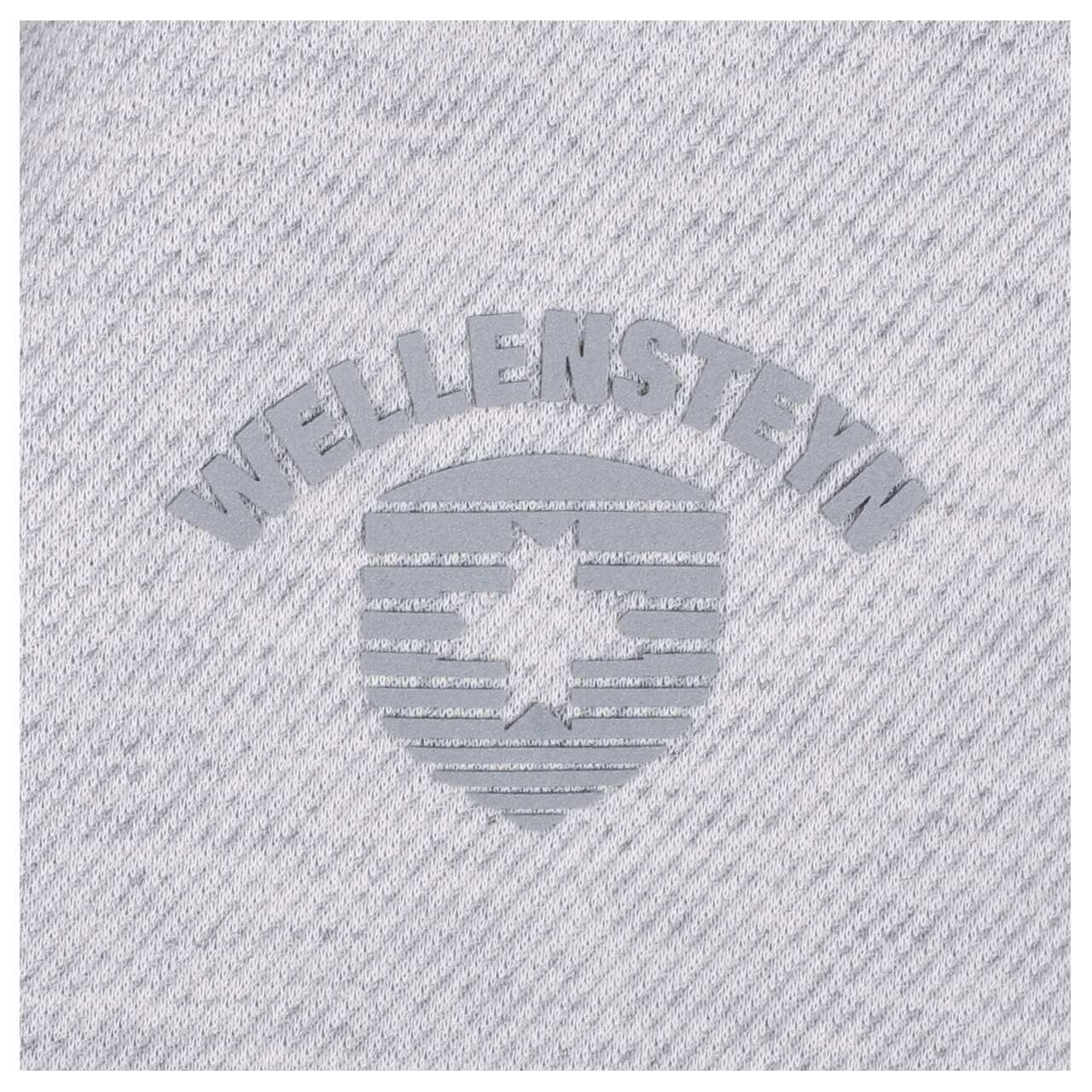 Damen Jacke Zuma Bay  von Wellensteyn in Hellgrau, Detailansicht Logo