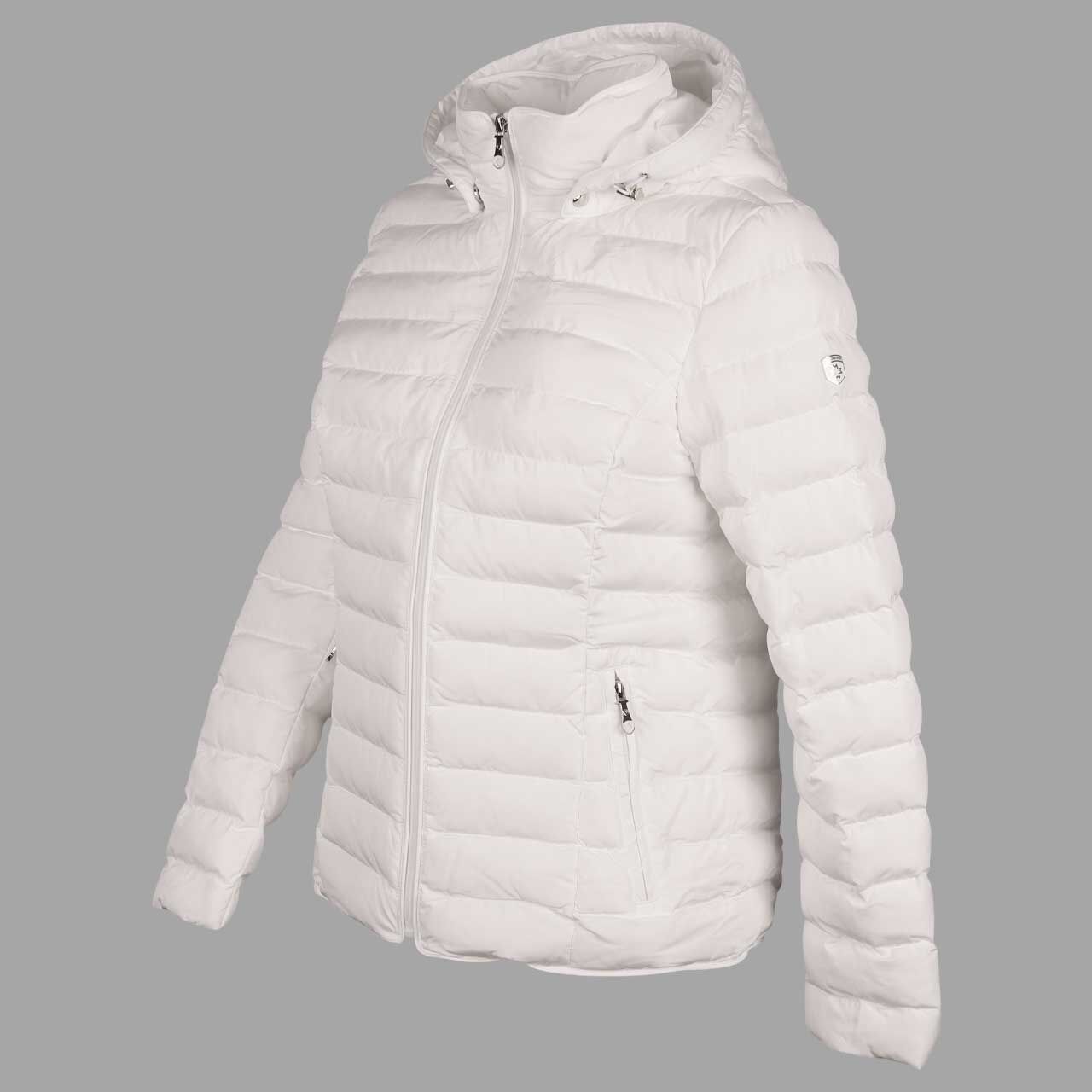 Damen Jacke Italy Hood von Wellensteyn in Perlmuttweiß, Seitenansicht