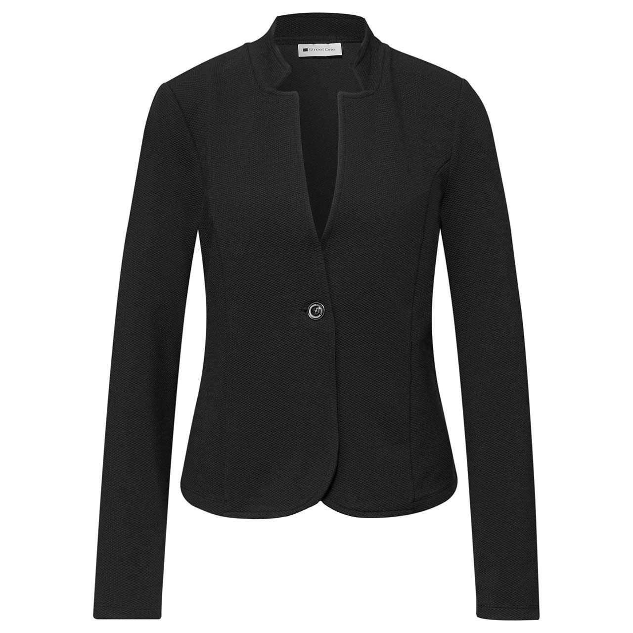 Street One Damen Blazer Structured Jersey black