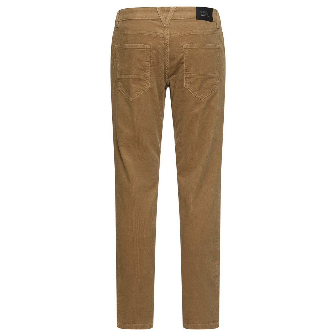 Herren Stretch Cordhose Houston von Camel active in Braun, Rückansicht