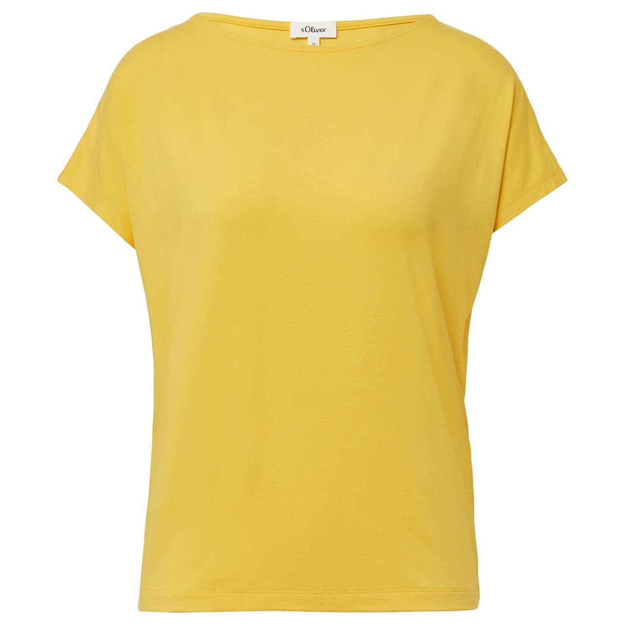 s.Oliver Damen T-Shirt yellow