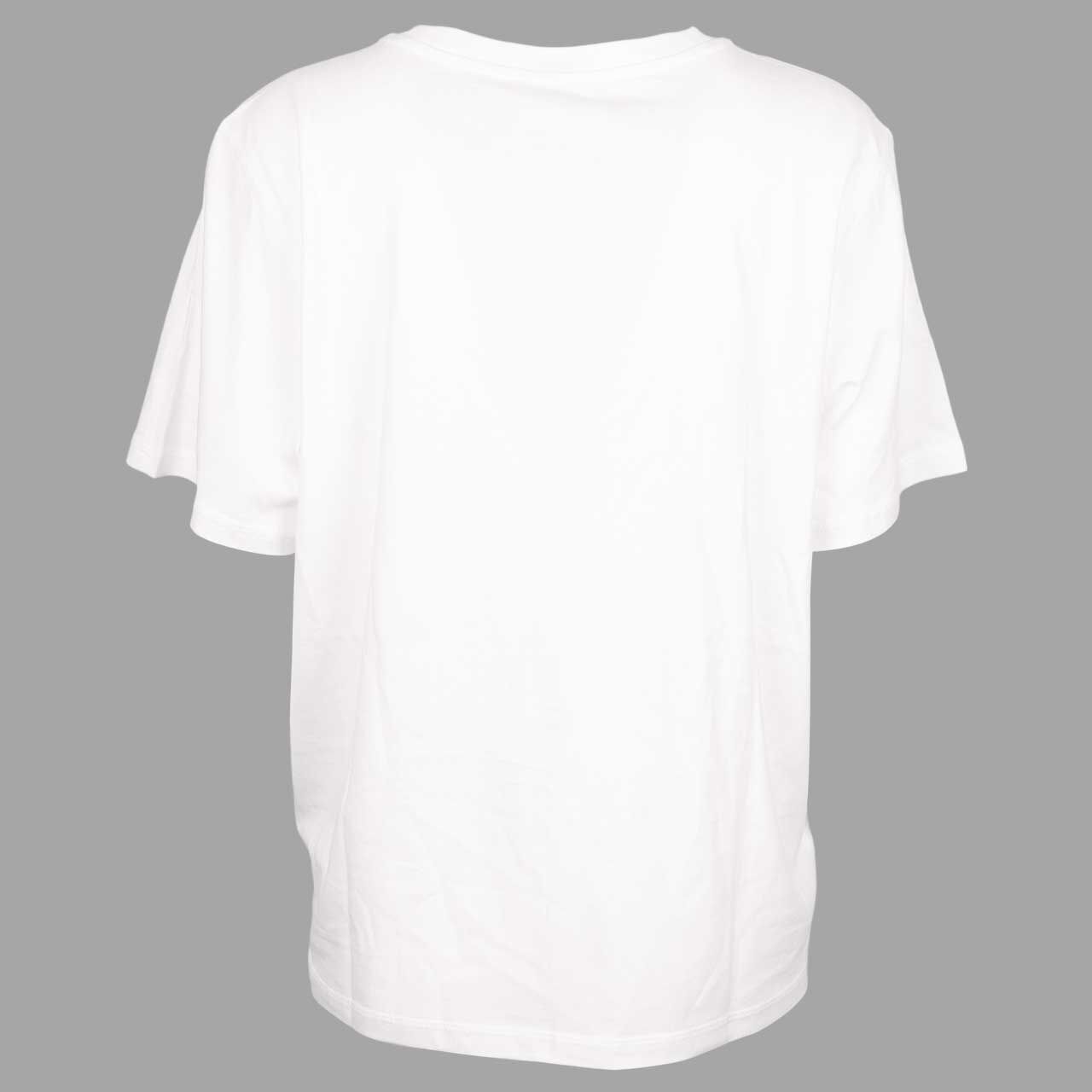 s.Oliver Damen T-Shirt in Weiß mit Print, Rückansicht