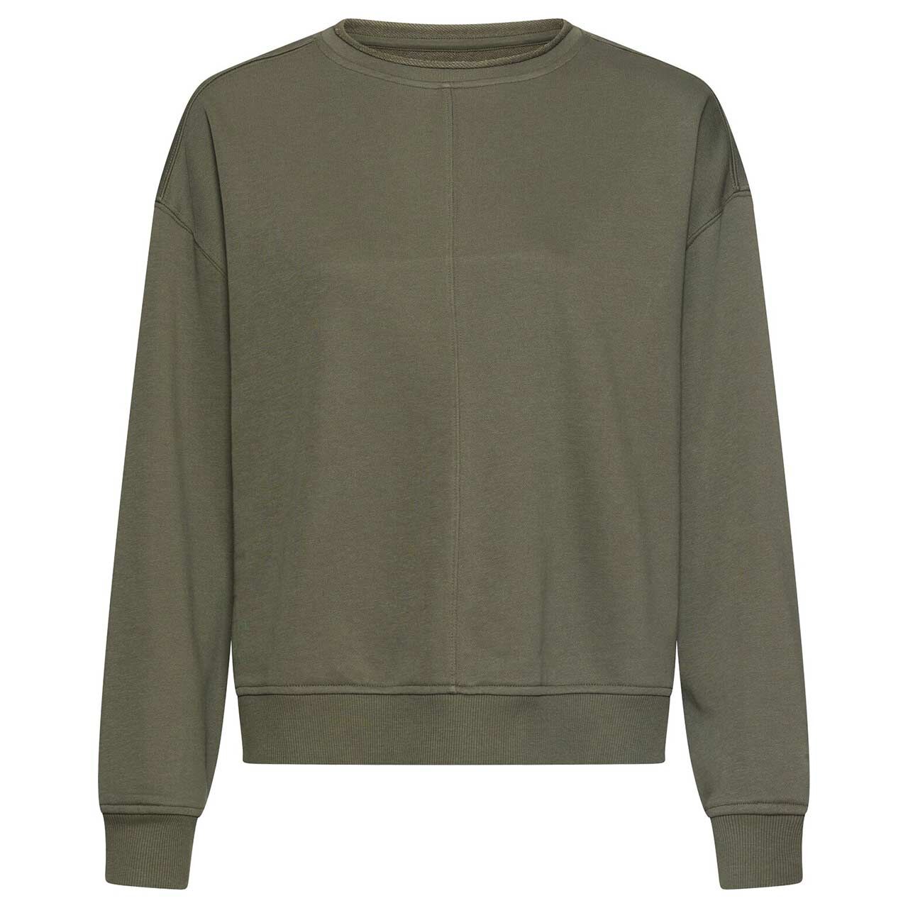 Camel active Damen Sweatshirt dark olive nature print