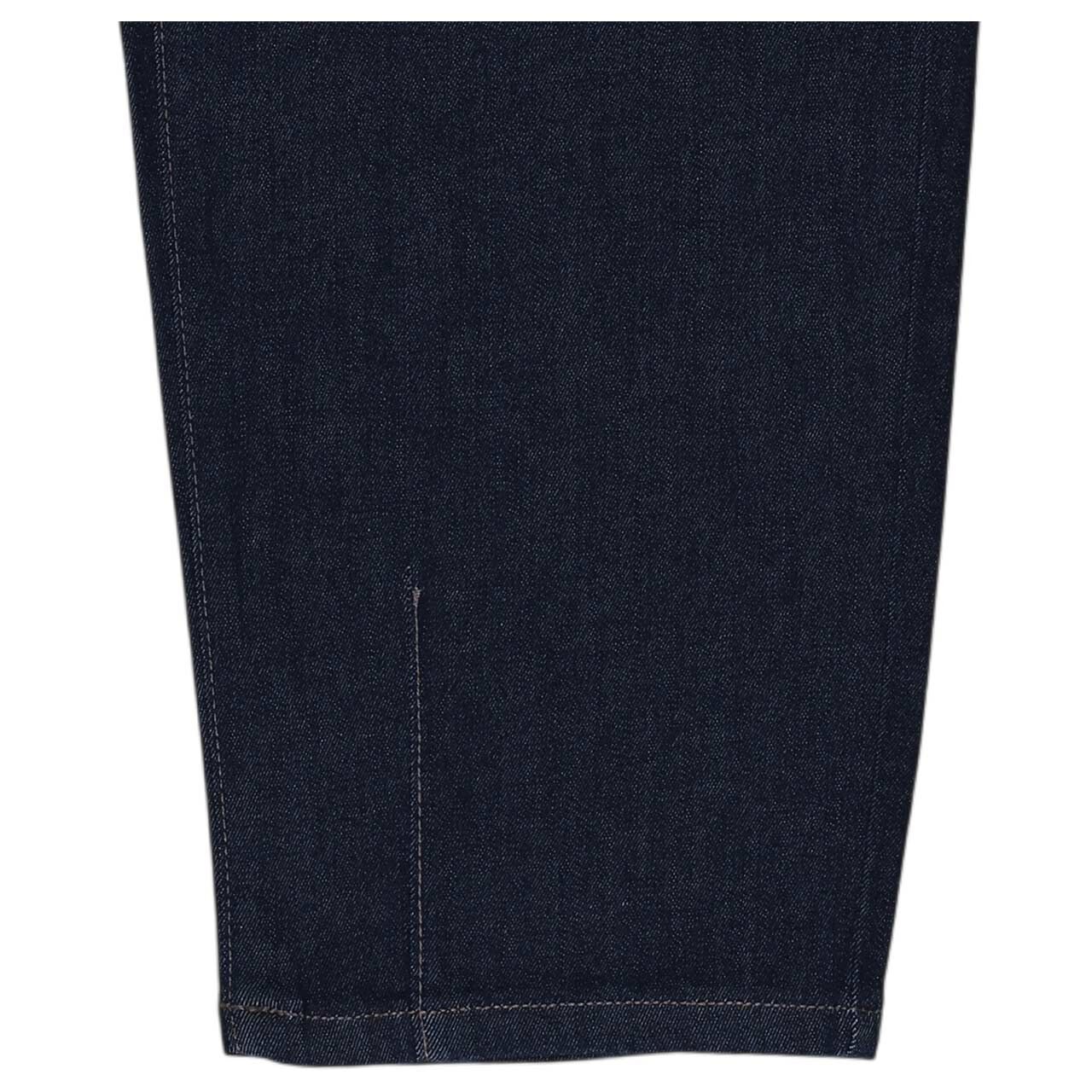 Damen 7/8 Jeans Bobbie von MAC in Dunkelblau, detaillierte Ansicht vom Saum