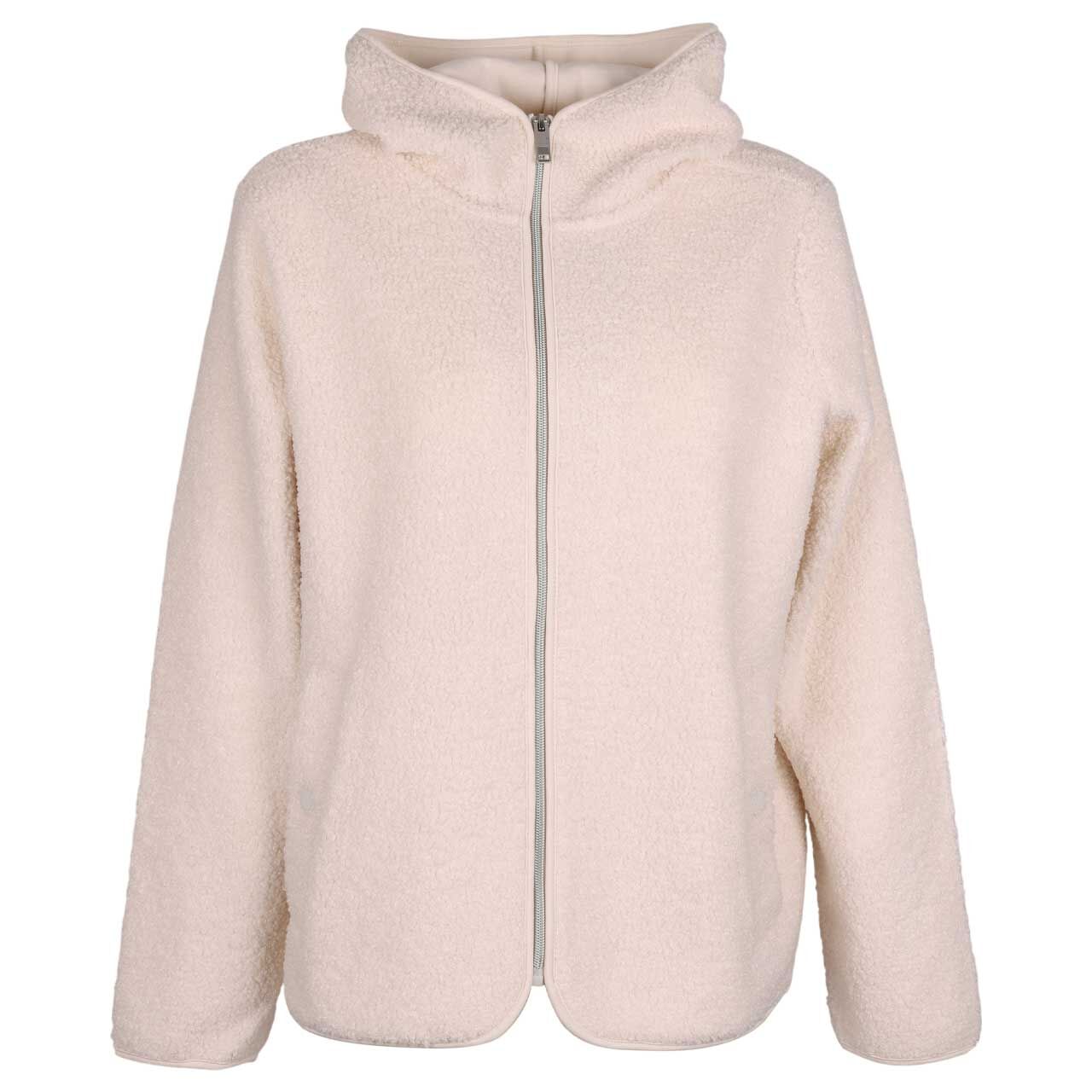Cecil Damen Teddyjacke Solid Jacket vanilla white