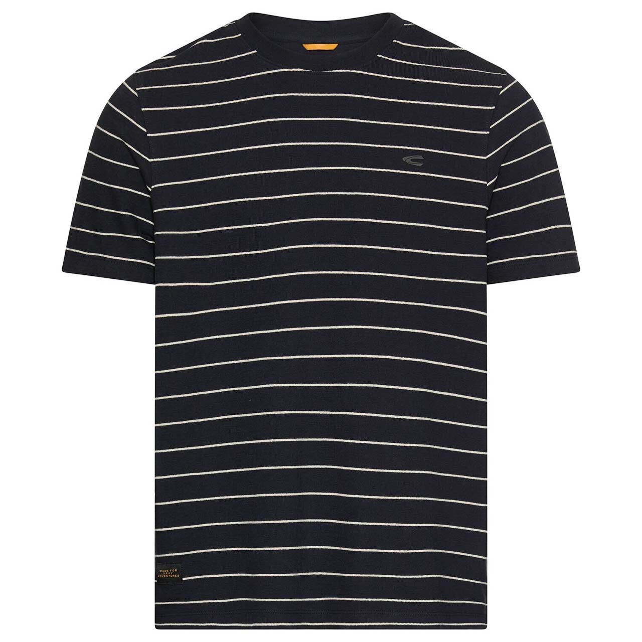 Camel active Herren T-Shirt dark navy stripes