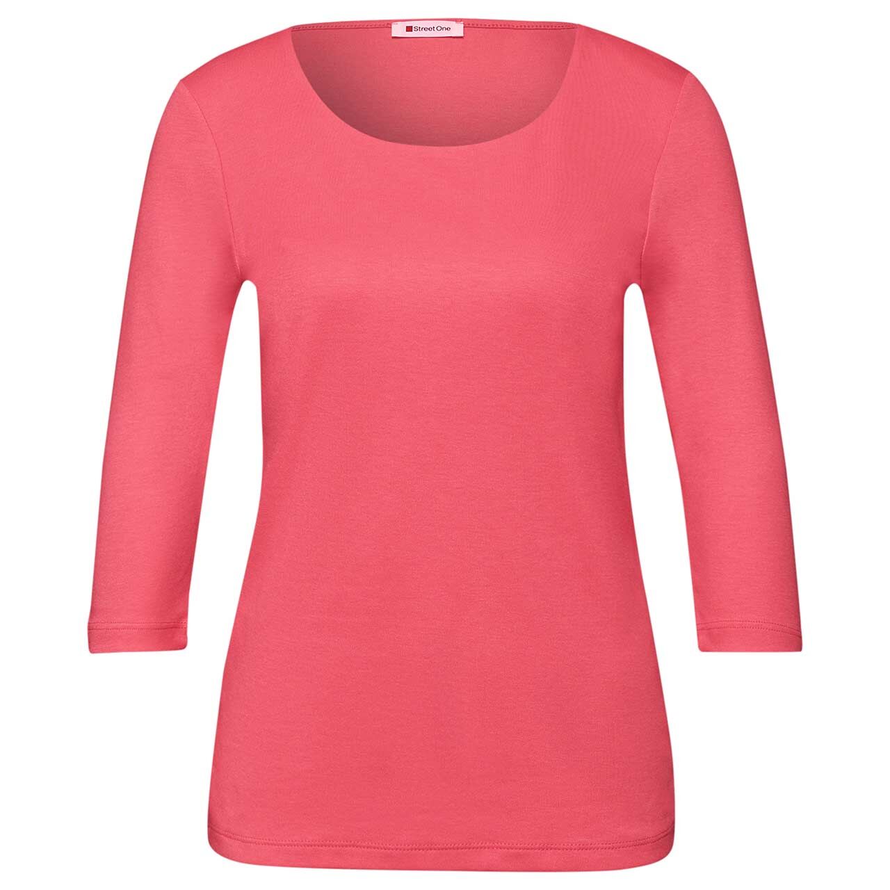 Street One Damen 3/4 Arm Shirt Pania striking coral