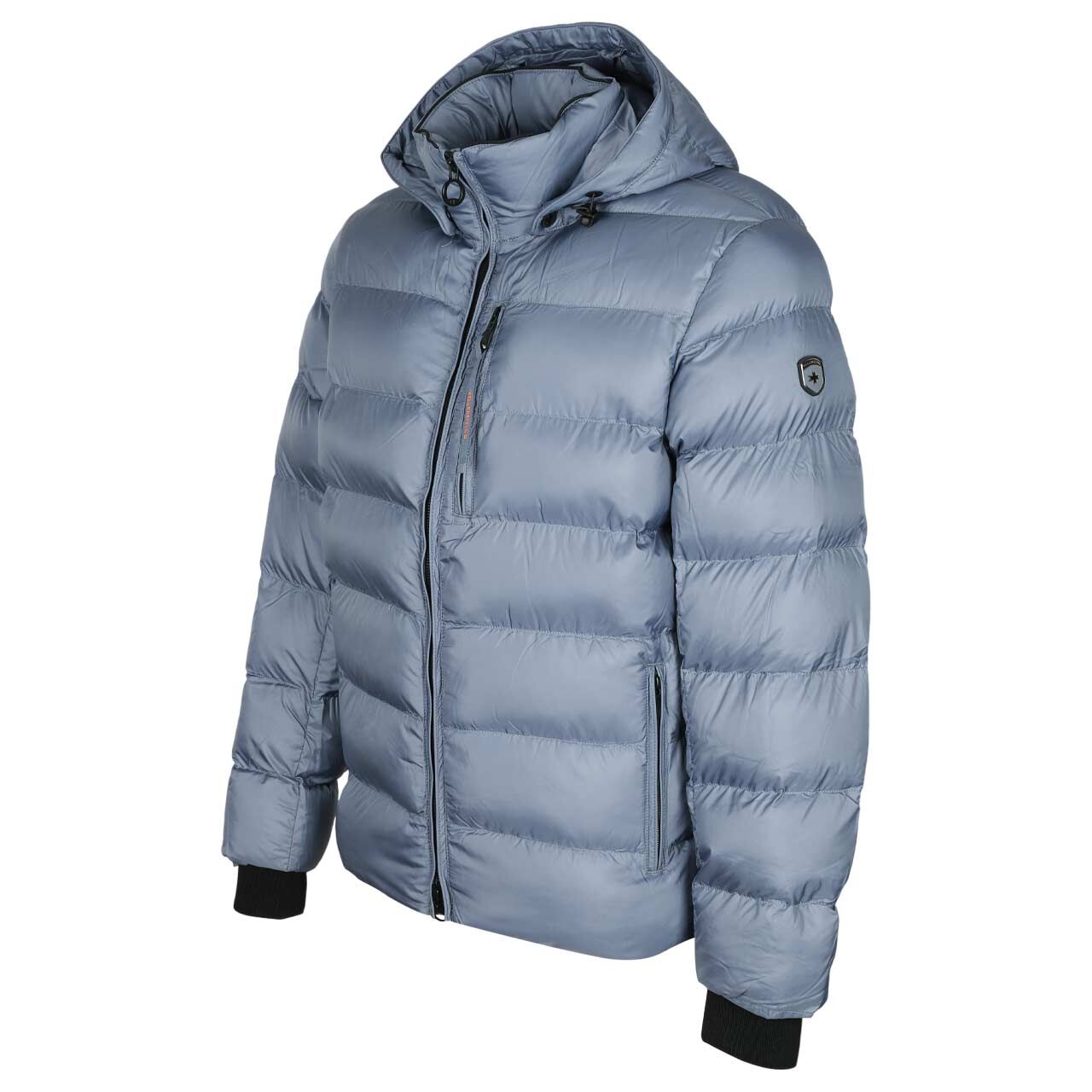 Herren Jacke Blackbird Men Short von Wellensteyn in Graublau, Seitenansicht
