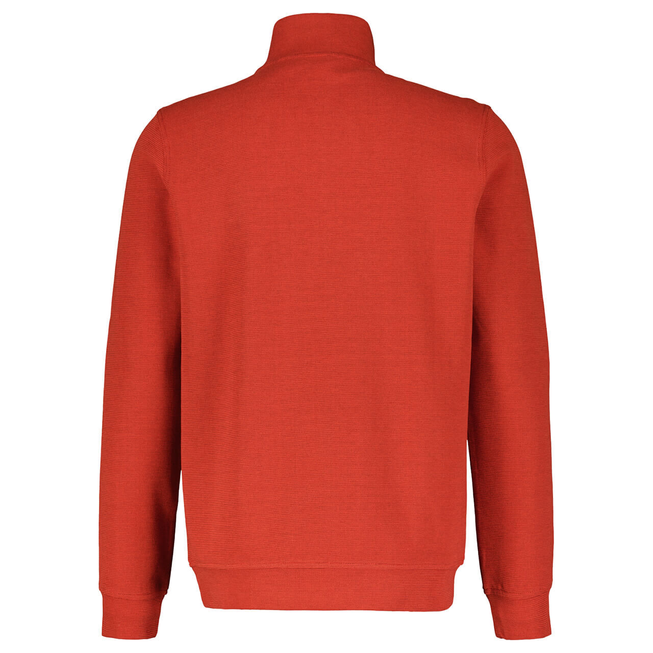 Lerros Herren Troyer Sweatshirt lava red