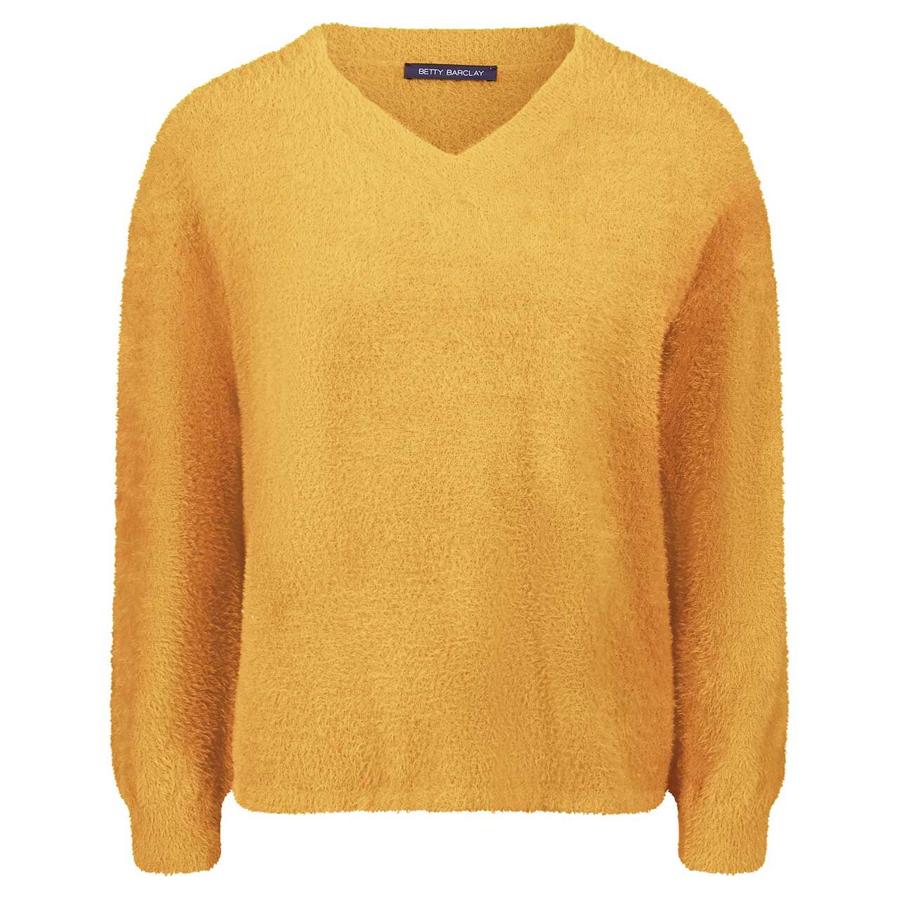 Betty Barclay Damen Pullover gold fluff