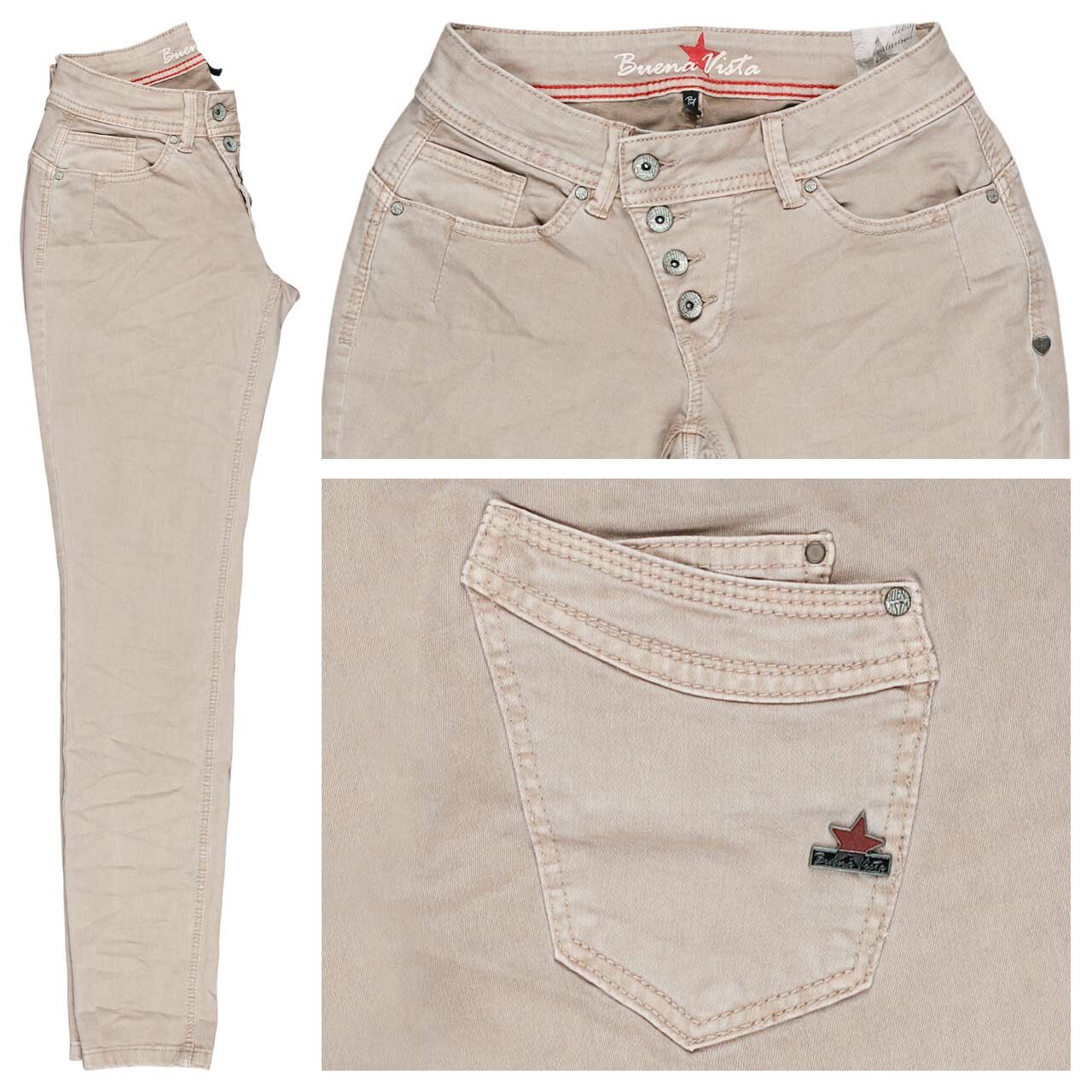 Buena Vista Malibu Stretch Twill Baumwollhose sand