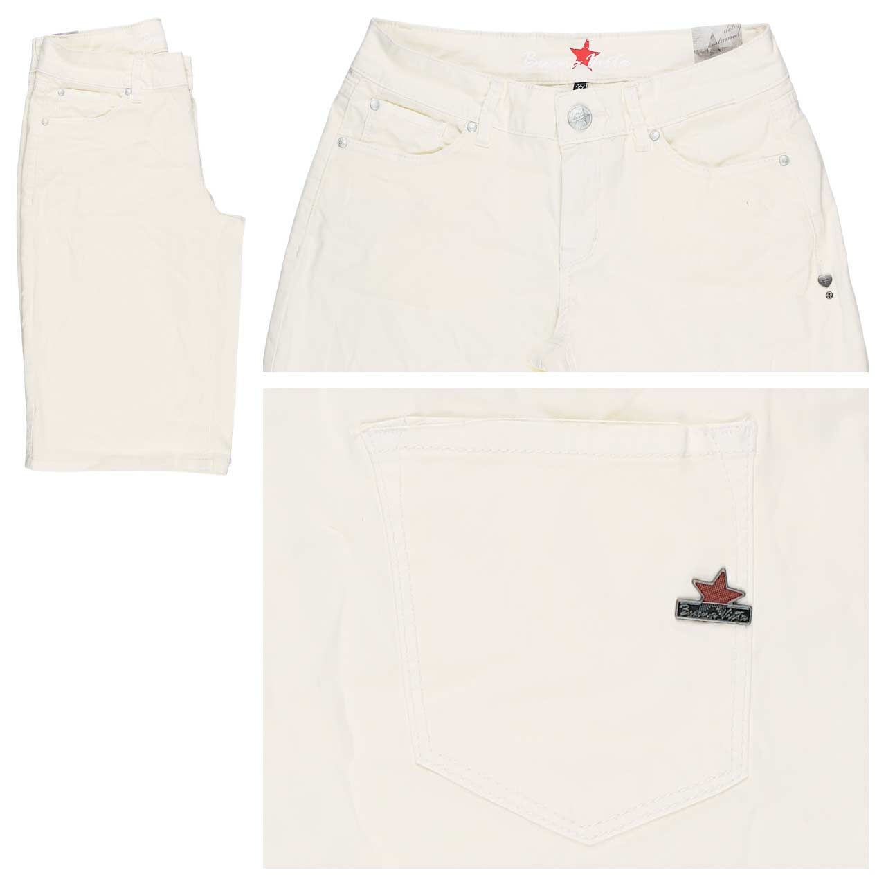 Buena Vista Italy-Short Stretch Twill Baumwollhose champagner