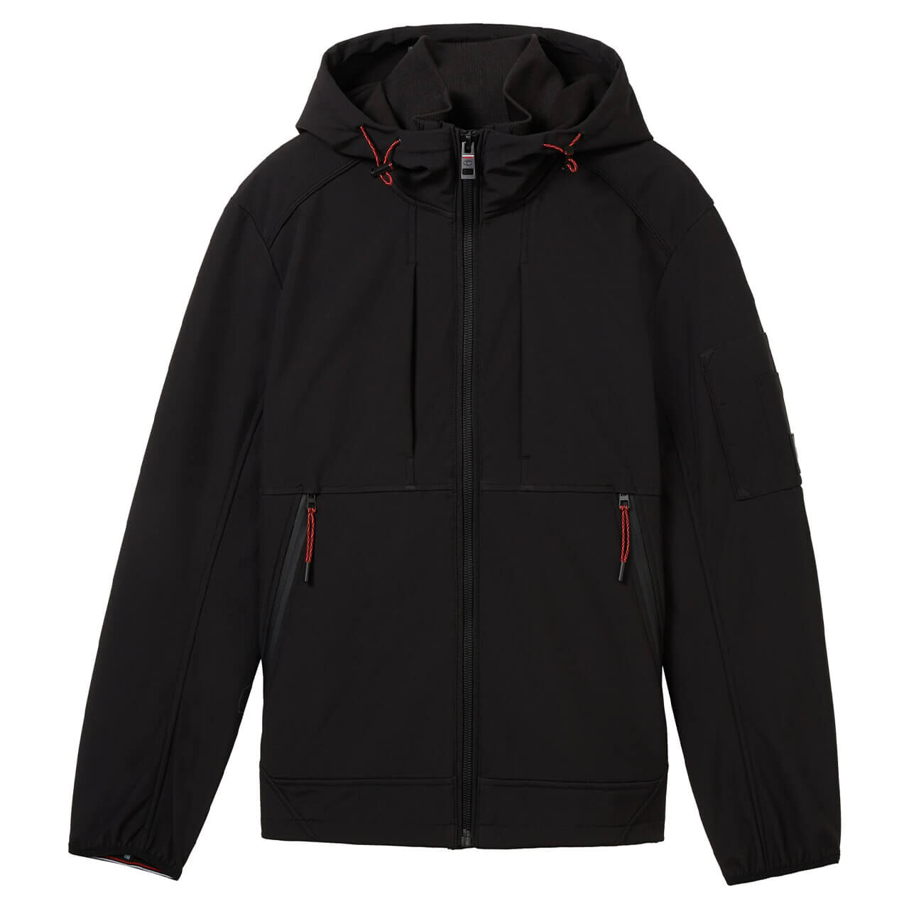 Tom Tailor Herren Jacke Softshell Jacket black Tom Tailor Herren Jacke Softshell Jacket black