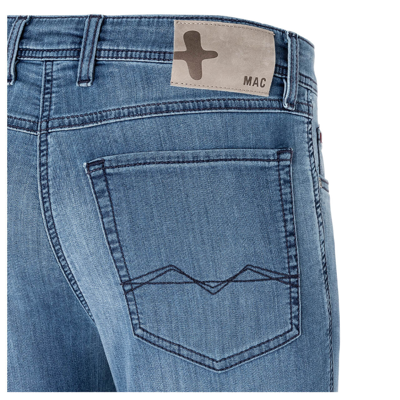 mac-jeans-jognjeans-light-blue-H467-detail MAC Jeans Jogn für Herren in Blau verwaschen, FarbNr.: H467