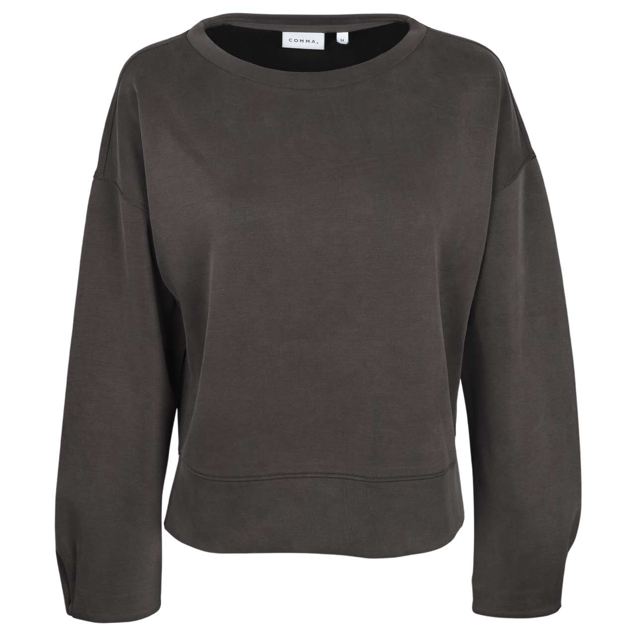 Comma Damen Sweatshirt mulch brown