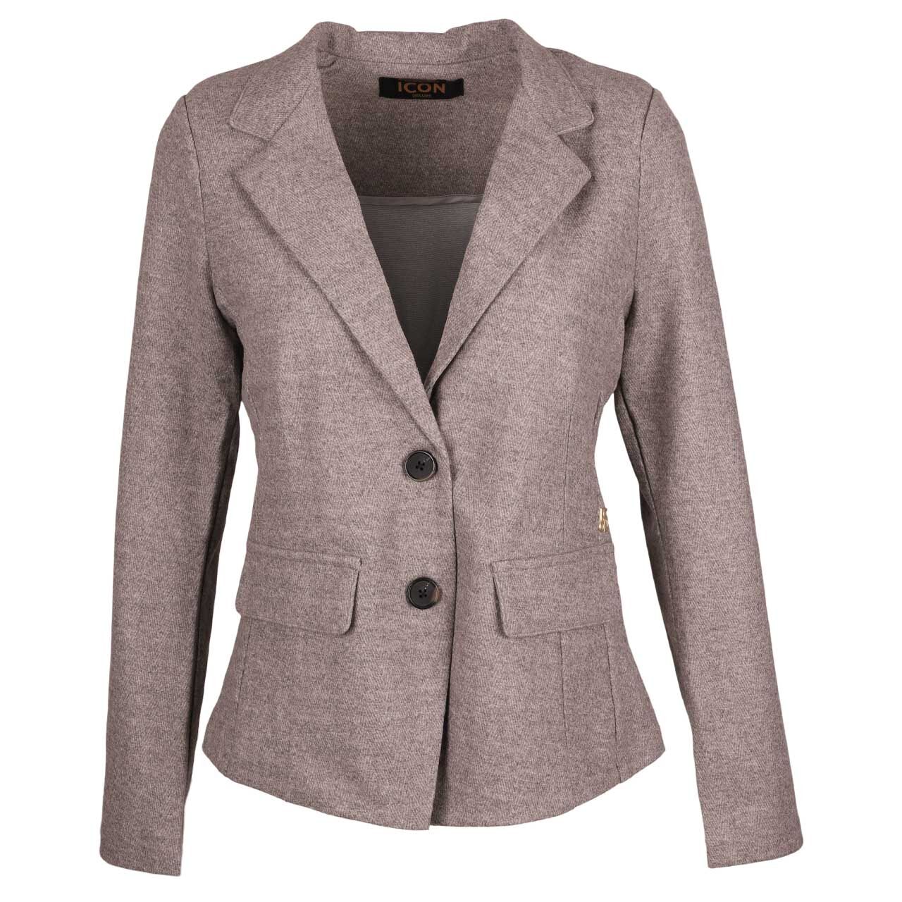 Senoritas ICON Damen Short Blazer sand herringbone