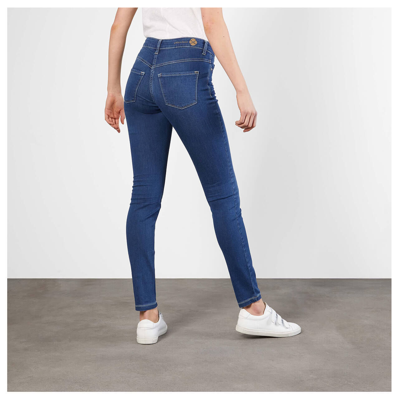 MAC Jeans Dream Skinny für Damen in Mittelblau, FarbNr.: D569