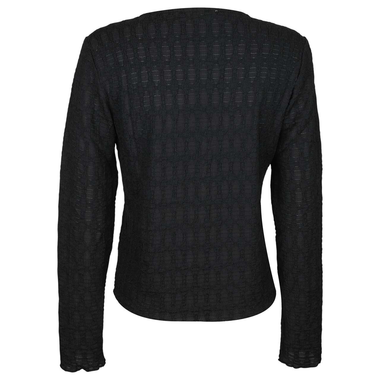 Damen Strickjacke von 24 Colours in Schwarz, Rückansicht