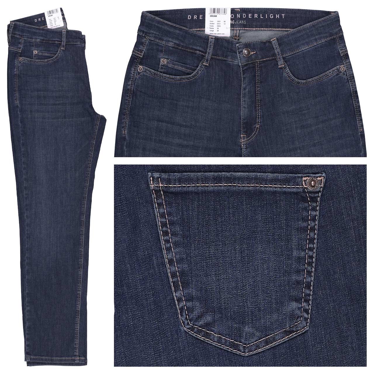 MAC Dream Jeans new basic washed wonderlight