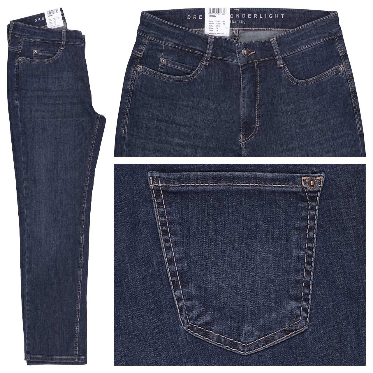 MAC Dream Jeans new basic washed wonderlight MAC Dream Jeans new basic washed wonderlight