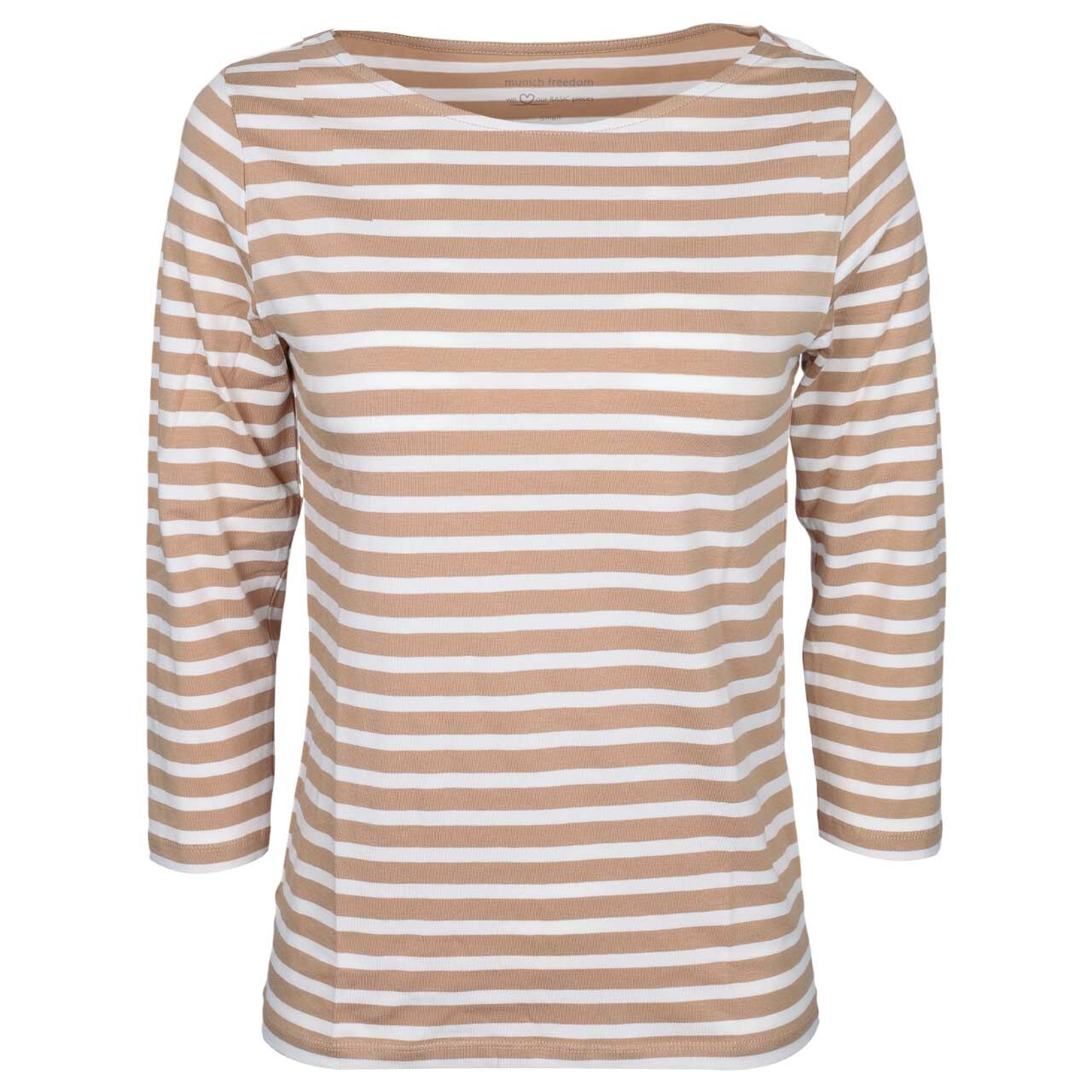 Munich Freedom Damen 3/4 Arm Shirt praline/offwhite