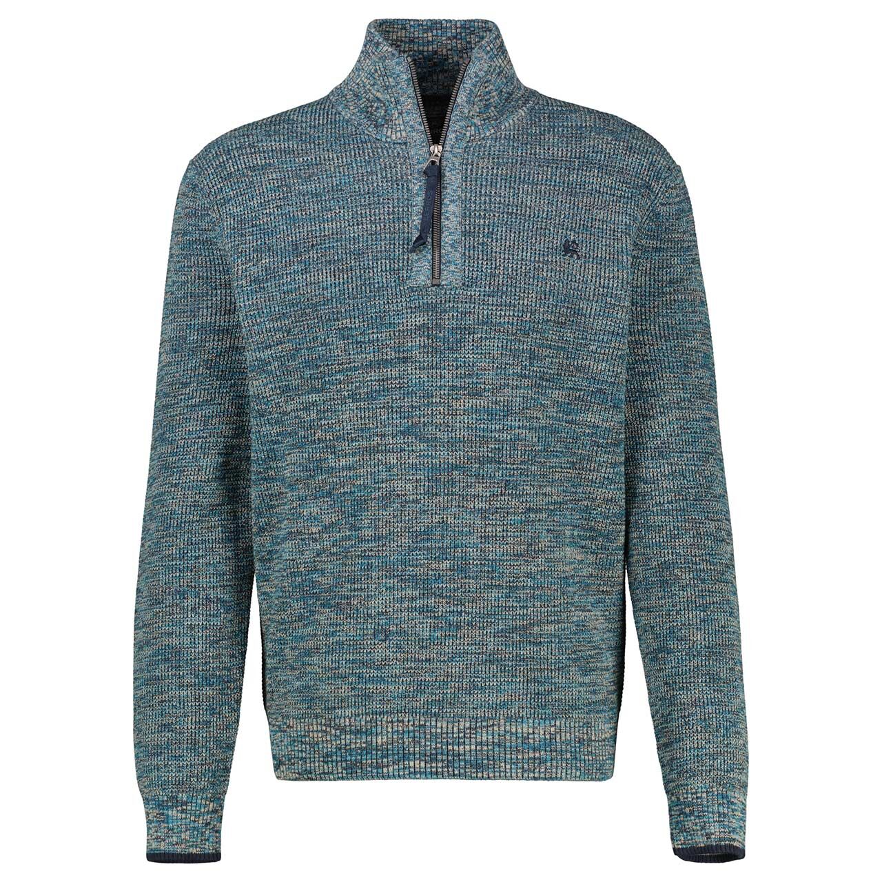 Lerros Herren Pullover Troyer twisted classic navy