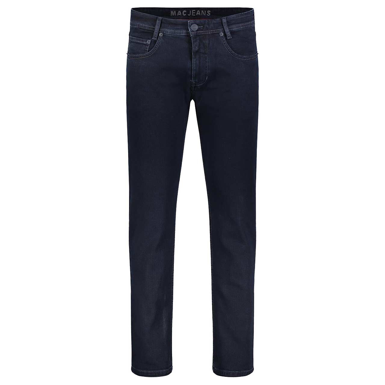 Stretch Herrenjeans Arne von MAC in Dunkelblau, Vorderansicht