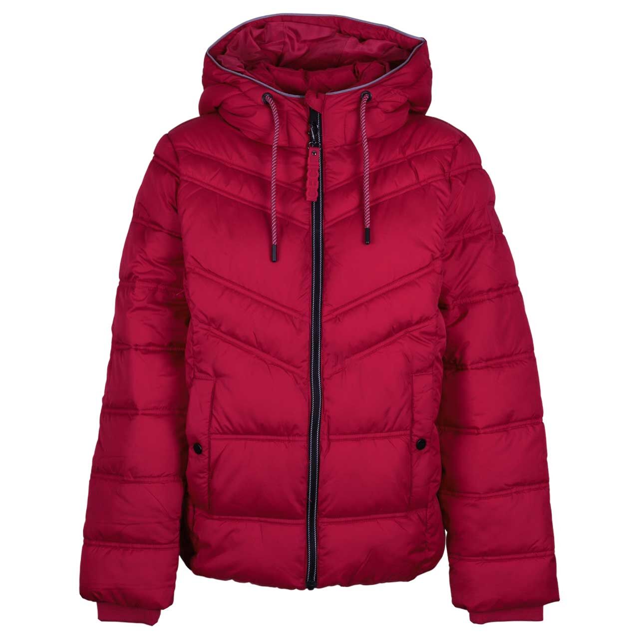 Jacket Cecil Winterjacke Melange Cecil Jacke Padded Jacket In Rot