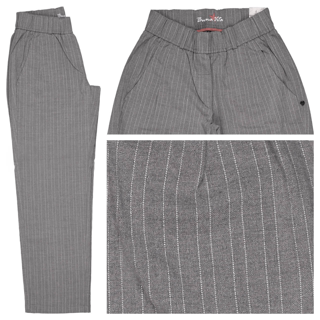 Buena Vista Jogg-Pants S Straight Ankle Hose light stripe 