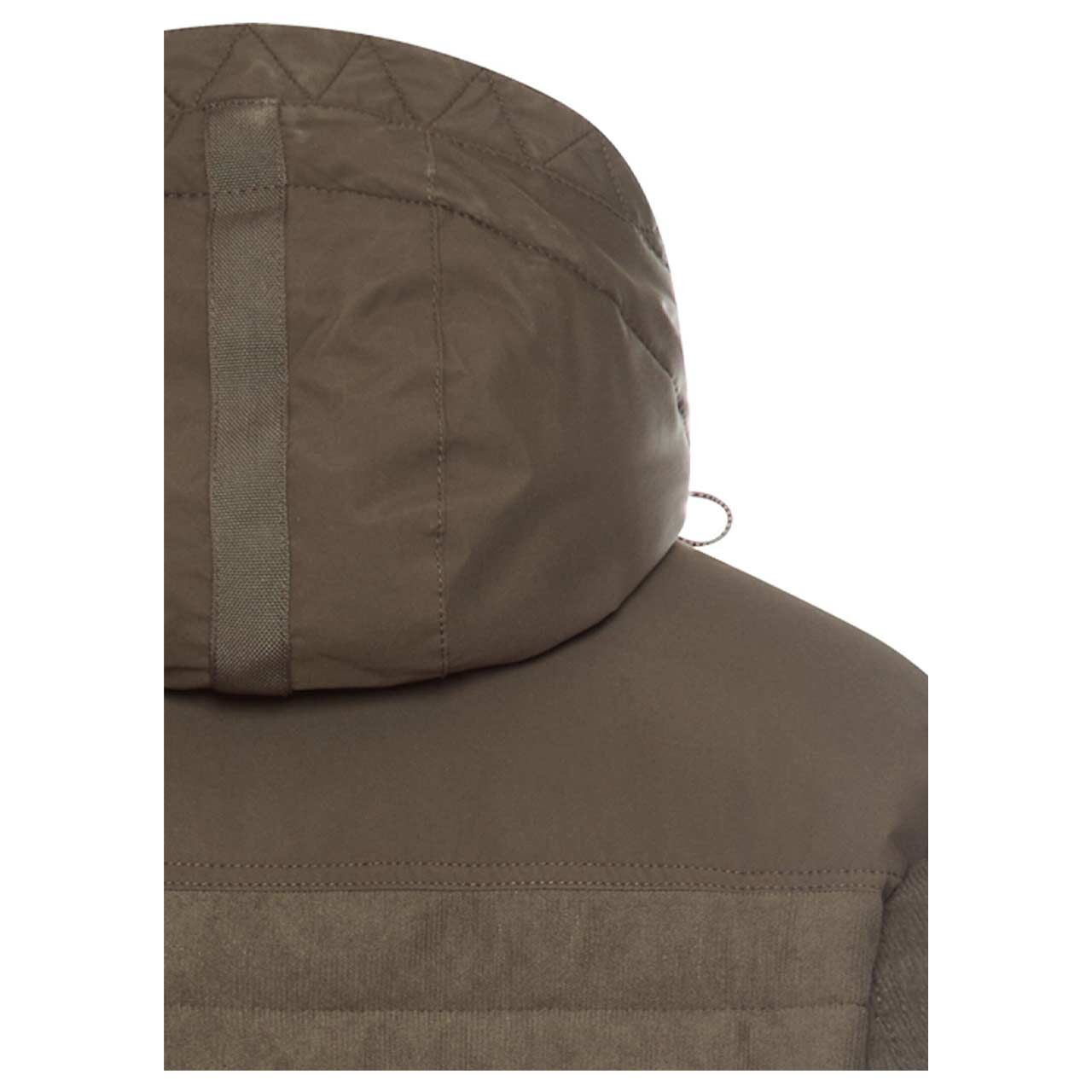 Herren Cord Jacke von Camel active in Dunkelbraun, detaillierte Rückansicht