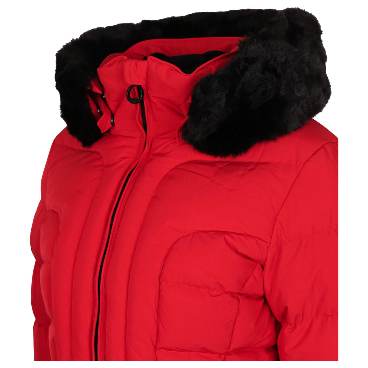 Damen Jacke Belvedere/Belvitesse Medium von Wellensteyn in Rot, seitliche Detailansicht