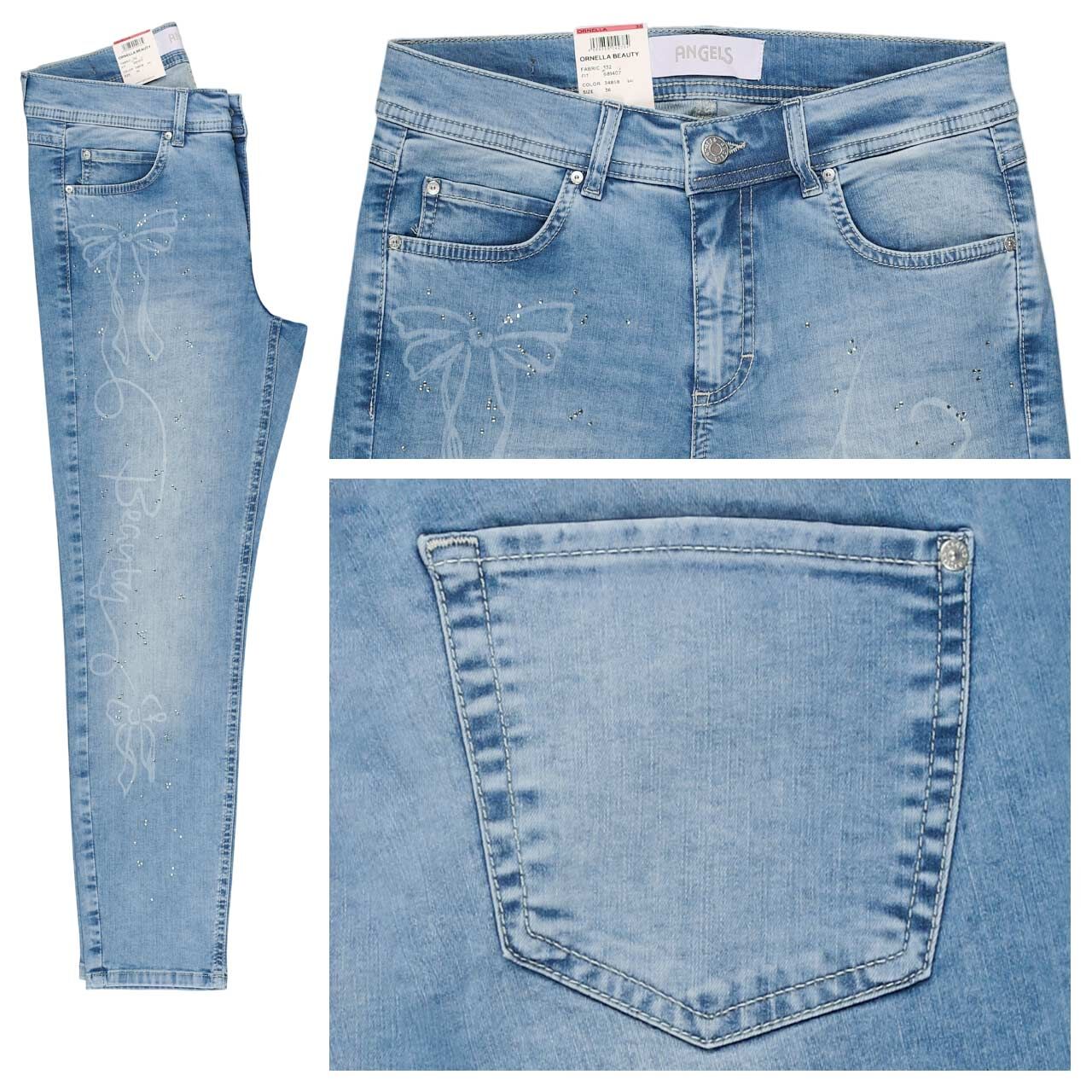 Angels Ornella 7/8 Jeans heaven blue used beauty